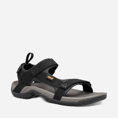 Teva Meacham Men's Black Hiking Sandals CA25448 Canada Online